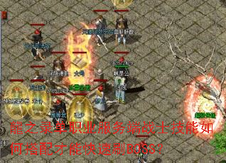 龍之录单职业服务端战士技能如何搭配才能快速刷BOSS? 龍之录单职业服务端战士技能如何搭配才能快速刷BOSS?
