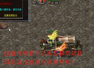 热血传奇新手玩家怎样高效获取高级技能书与稀有材料? 热血传奇新手玩家怎样高效获取高级技能书与稀有材料?