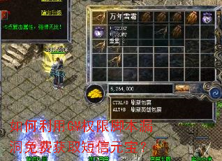 如何利用GM权限脚本漏洞免费获取短信元宝? 如何利用GM权限脚本漏洞免费获取短信元宝?