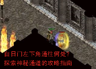 白日门左下角通往何处?探索神秘通道的攻略指南 白日门左下角通往何处?探索神秘通道的攻略指南