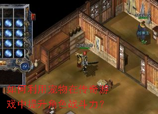 如何利用宠物在传奇游戏中提升角色战斗力? 如何利用宠物在传奇游戏中提升角色战斗力?