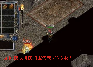 如何获取御前侍卫传奇NPC素材? 如何获取御前侍卫传奇NPC素材?