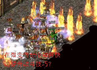 在微变传奇中如何快速提升战斗技巧? 在微变传奇中如何快速提升战斗技巧?