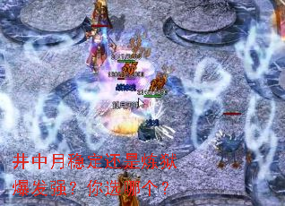 井中月稳定还是炼狱爆发强?你选哪个? 井中月稳定还是炼狱爆发强?你选哪个?