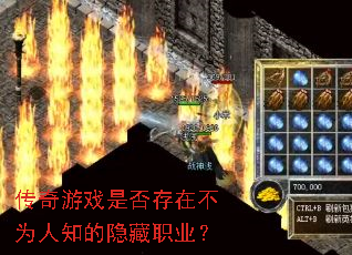 传奇游戏是否存在不为人知的隐藏职业? 传奇游戏是否存在不为人知的隐藏职业?
