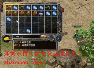 如何从传奇新手快速成长为zhaowoool霸主? 如何从传奇新手快速成长为zhaowoool霸主?