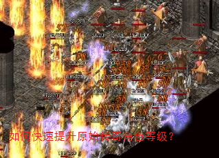 如何快速提升原始传奇角色等级? 如何快速提升原始传奇角色等级?