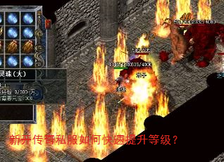 新开传奇私服如何快速提升等级? 新开传奇私服如何快速提升等级?