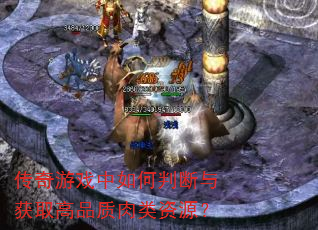 传奇游戏中如何判断与获取高品质肉类资源? 传奇游戏中如何判断与获取高品质肉类资源?