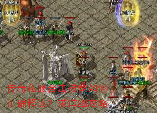 传奇私服合击技能如何正确释放?求详细攻略 传奇私服合击技能如何正确释放?求详细攻略