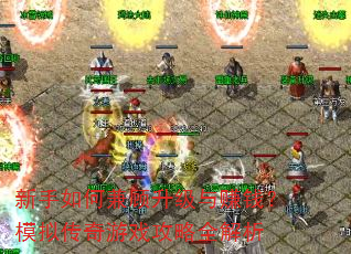 新手如何兼顾升级与赚钱?模拟传奇游戏攻略全解析 新手如何兼顾升级与赚钱?模拟传奇游戏攻略全解析