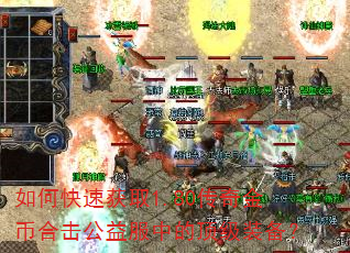 如何快速获取1.80传奇金币合击公益服中的顶级装备? 如何快速获取1.80传奇金币合击公益服中的顶级装备?