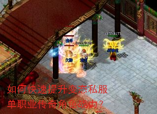 如何快速提升变态私服单职业传奇角色战力? 如何快速提升变态私服单职业传奇角色战力?