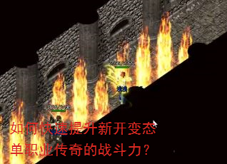 如何快速提升新开变态单职业传奇的战斗力? 如何快速提升新开变态单职业传奇的战斗力?