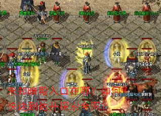 未知暗殿入口在哪?如何快速到达并探索全图? 未知暗殿入口在哪?如何快速到达并探索全图?