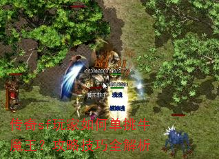 传奇sf玩家如何单挑牛魔王?攻略技巧全解析 传奇sf玩家如何单挑牛魔王?攻略技巧全解析