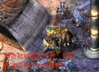 神迹私服新区开荒,如何快速提升战力与等级? 神迹私服新区开荒,如何快速提升战力与等级?